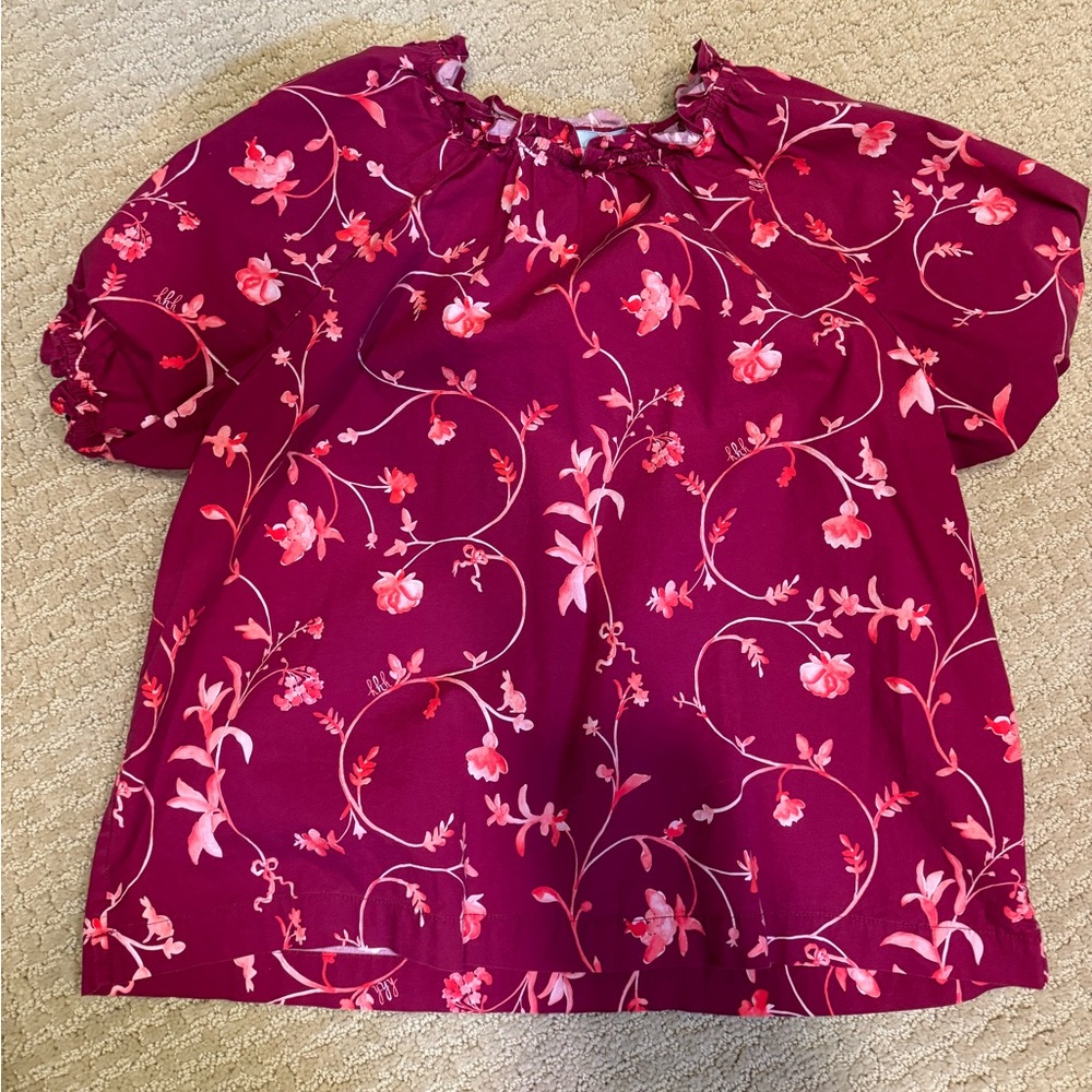 Red size small Hill House top
